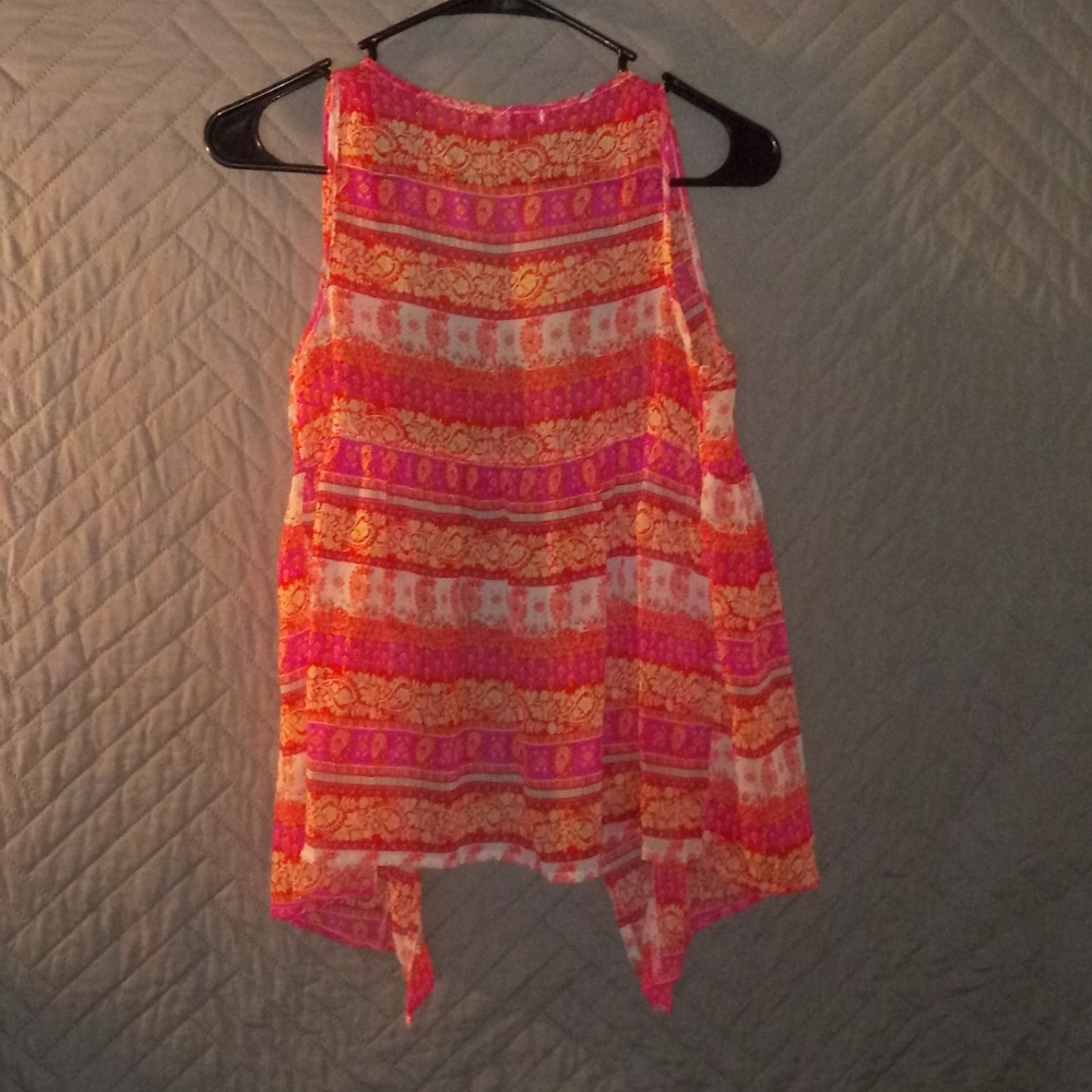 Girl vest layering top size large - Picture 2 of 2